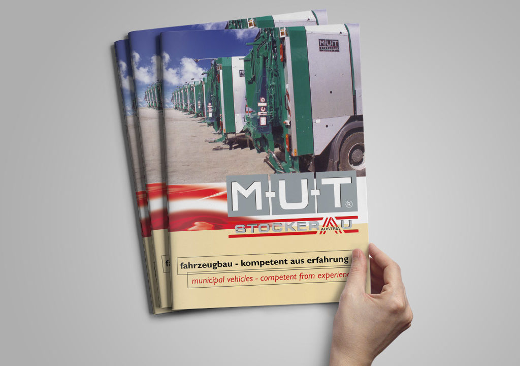 Broschüre Fahrzeugbau M-U-T Stockerau
